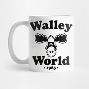 Walley World moose black funny Mug